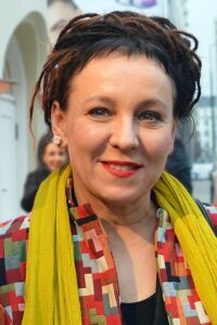 Olga Tokarczuk, 2018, zdroj Wikipedia, Autor fotografie: David Levy